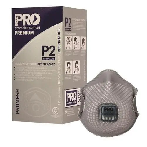 Pro Choice Pro-mesh Respirator P2, With Valve - PC822 - City Workwear